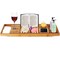 Serenelife Luxury Bamboo Bathtub Caddy Tray SLBCAD20 - alternate 1